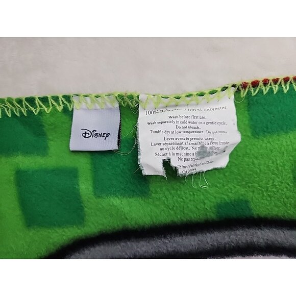 Vintage Disney Muppets Throw Blanket Fleece Animal On Drums 59" x 48" Clean - Picture 8 of 10